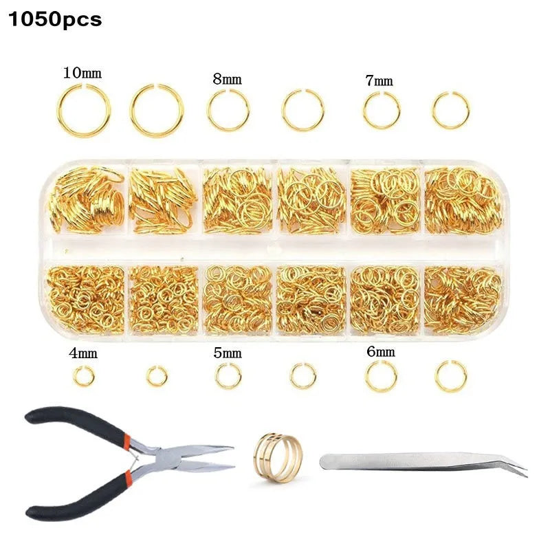 casual simple style solid color metal plating jewelry accessories