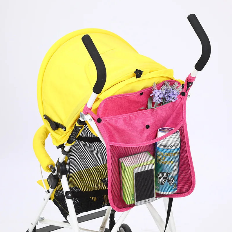 Baby Stroller Hanging Bag Baby Stroller Portable Multifunctional Large Capacity Storage Hanging Bag Universal