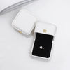 Elegant Simple Style Solid Color Pu Leather Jewelry Boxes 1 Piece