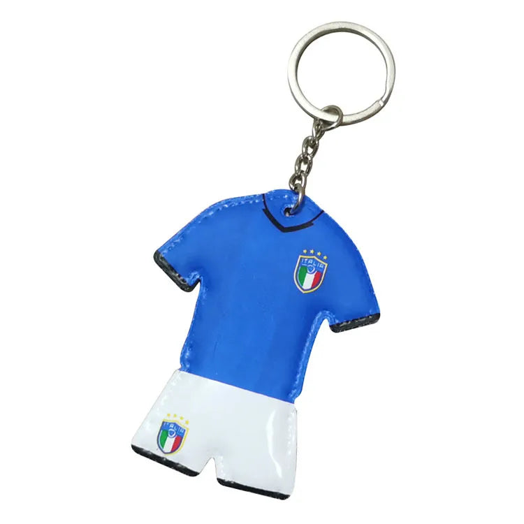 1 Piece Streetwear Color Block Football Player Plastic Unisex Keychain