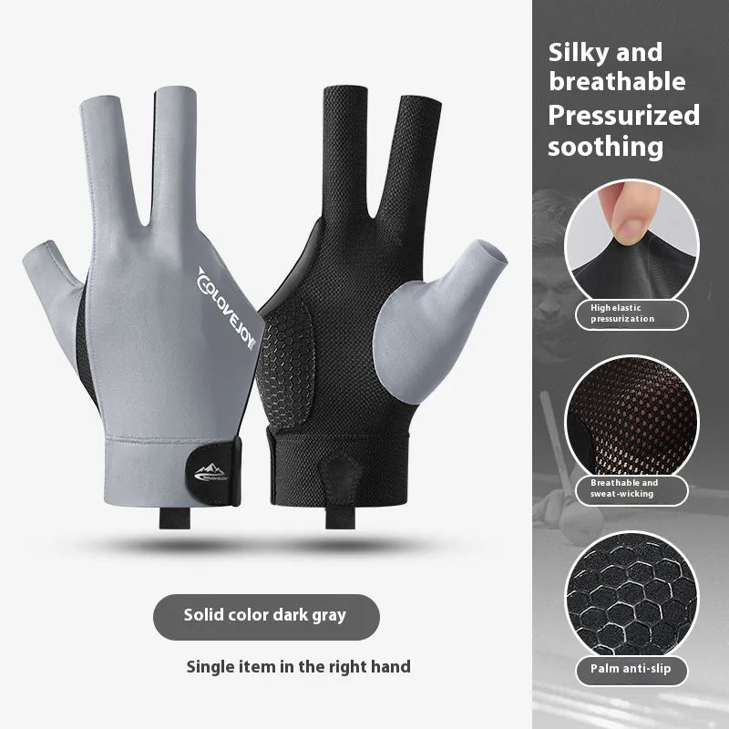Vocabulary Words/Name Multicolor Spandex Polyester Billiard Gloves