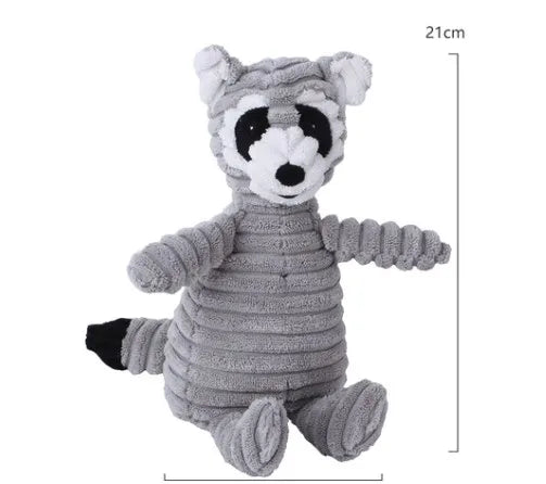 cute cloth animal pet toys