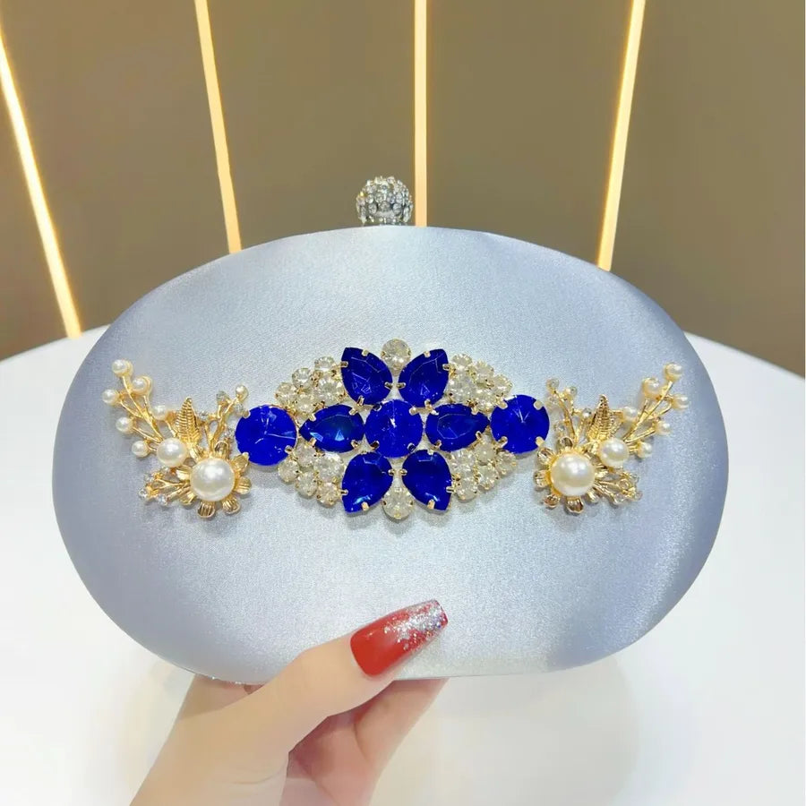 Elegant Diamond Embedded Women's Handbag New Fashion Shoulder Bag Luxury Sensation Clutch Purse For Dinner Party