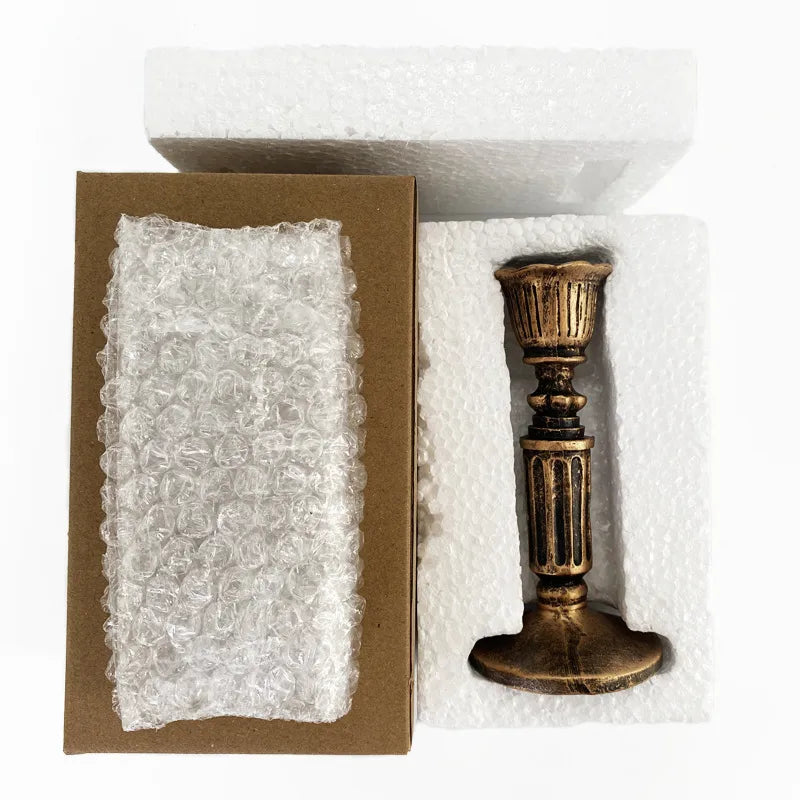 European-style Classical Aromatherapy Candle Holder Decoration Ornaments Bar Restaurant Decorations European-style Retro Nostalgic Shooting Props