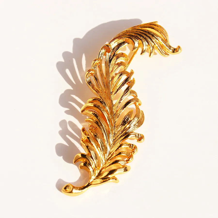 Lady Romantic Commute Brass Women's Brooches 1 Piece