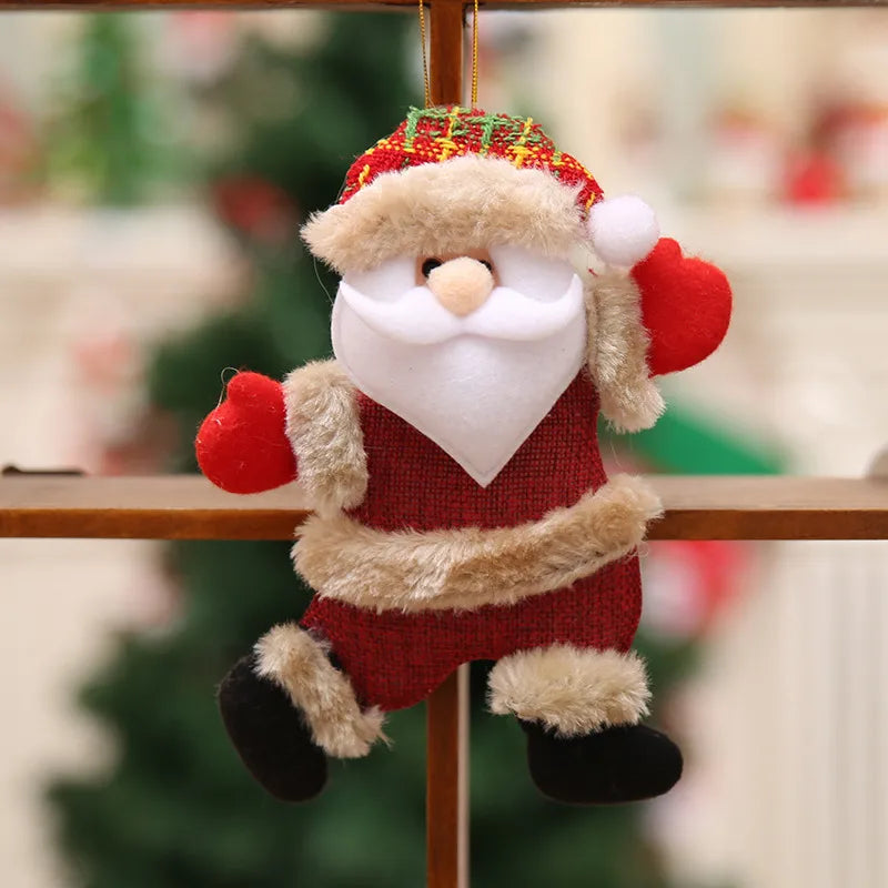 Christmas Santa Claus Snowman Party Hanging Ornaments