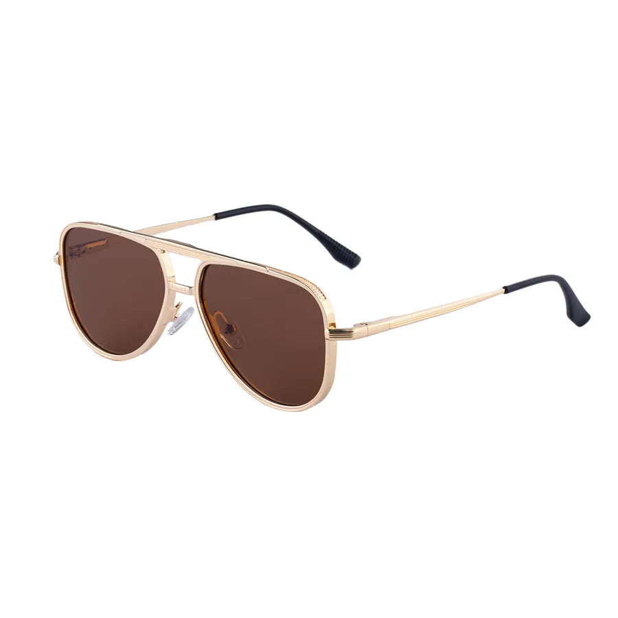Casual Streetwear Solid Color Pc toad glasses Frameless Men's Sunglasses
