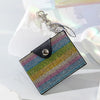 Unisex Zebra Stripe Leopard Pu Leather Open Card Holders