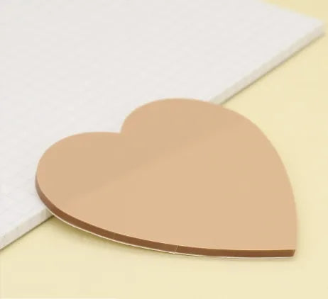 1 set solid color learning paper cute sticky note