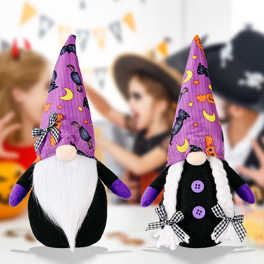 wholesale halloween rudolph purple faceless doll standing decoration nihaodropshipping