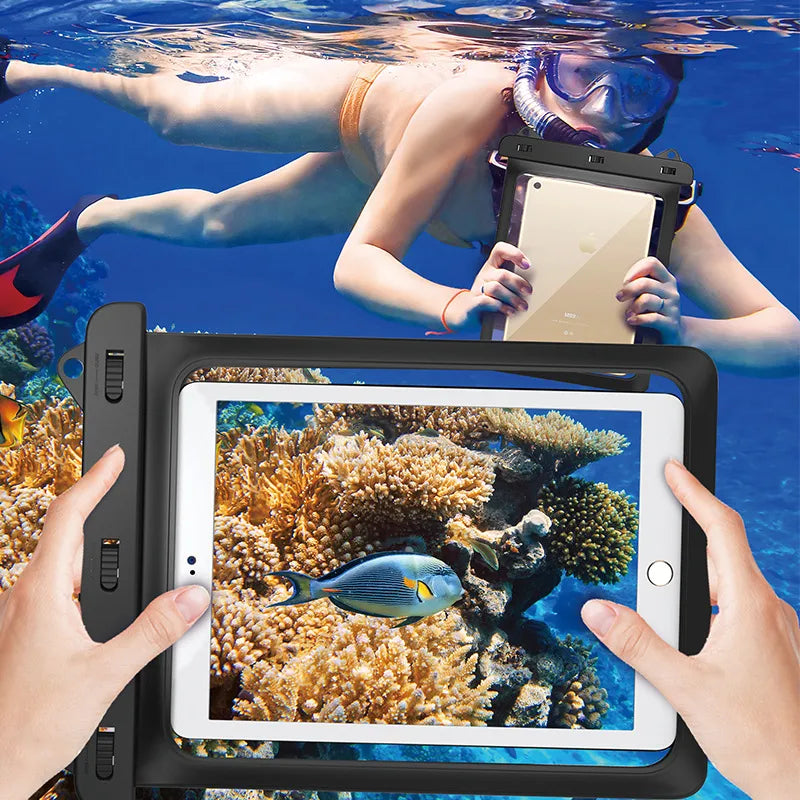 Amazon Bestseller 12-inch Waterproof Ipad Bag Outdoor Tablet Computer Waterproof Case Ipad Bag