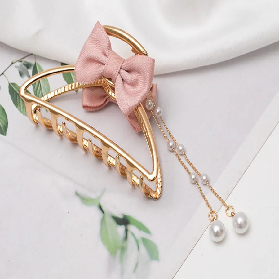 Elegant Women's Bow Knot Alloy Hair Claws