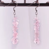 1 Pair Simple Style Geometric Patchwork natural stone Drop Earrings