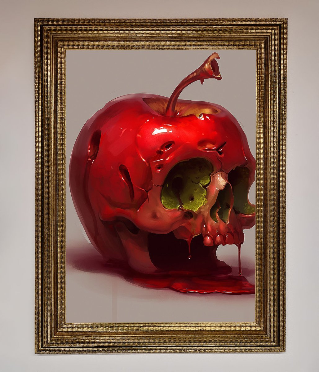 Poison Apple Framed Poster - Zestio