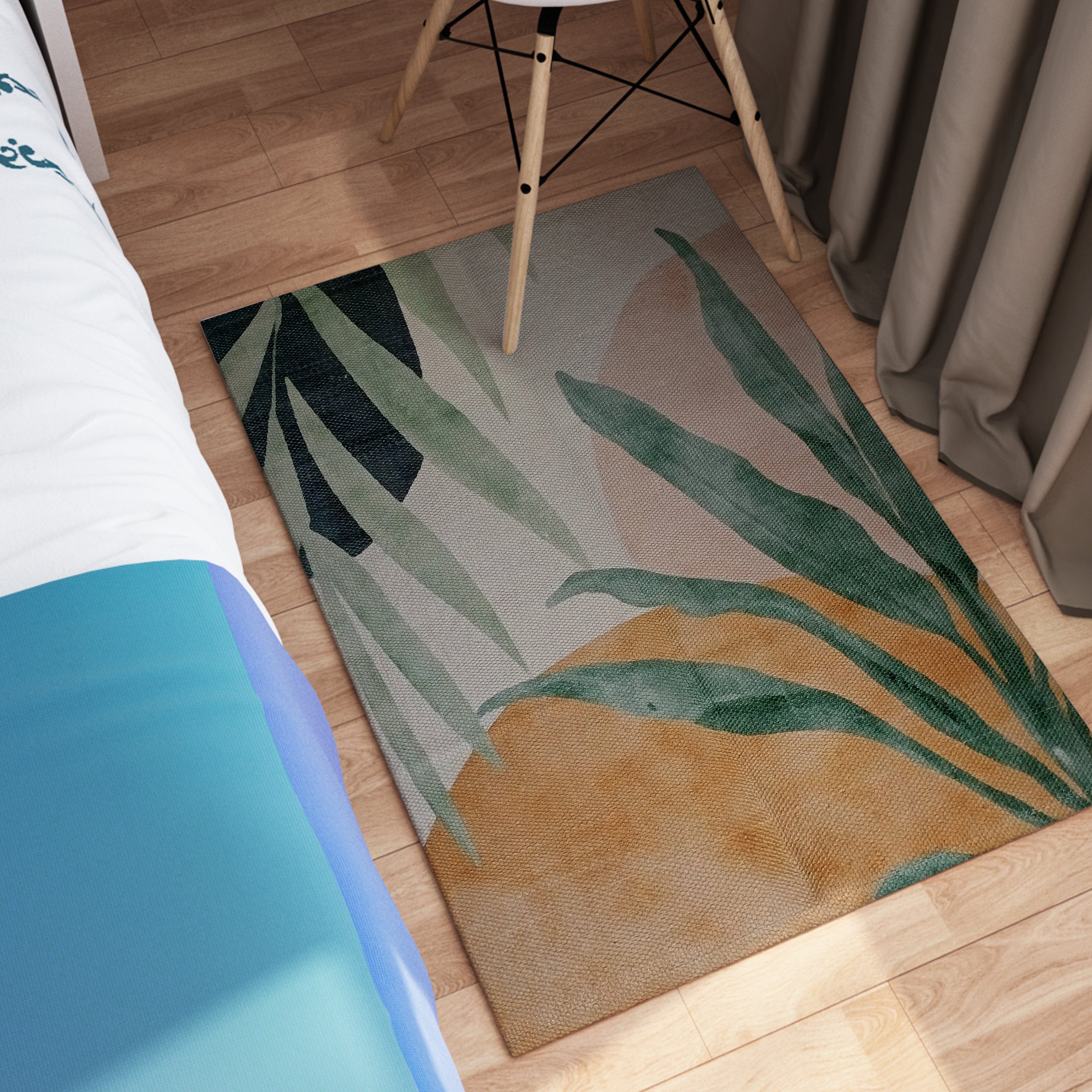 OLIVIA ROCCO Printed Rug Sabine Design Modern Non Slip Soft Durable Floor Rug for Living Room Bedroom Office Sabine Color