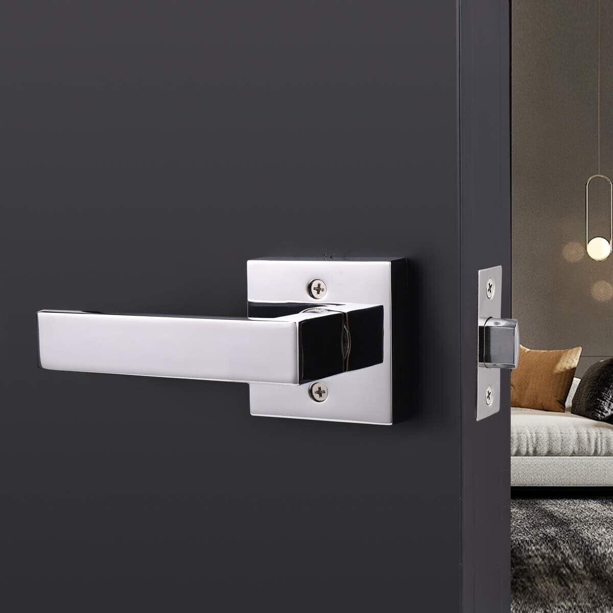 Interior Door Lever Bedroom Stainless Steel Lock Set Without Key Probrico