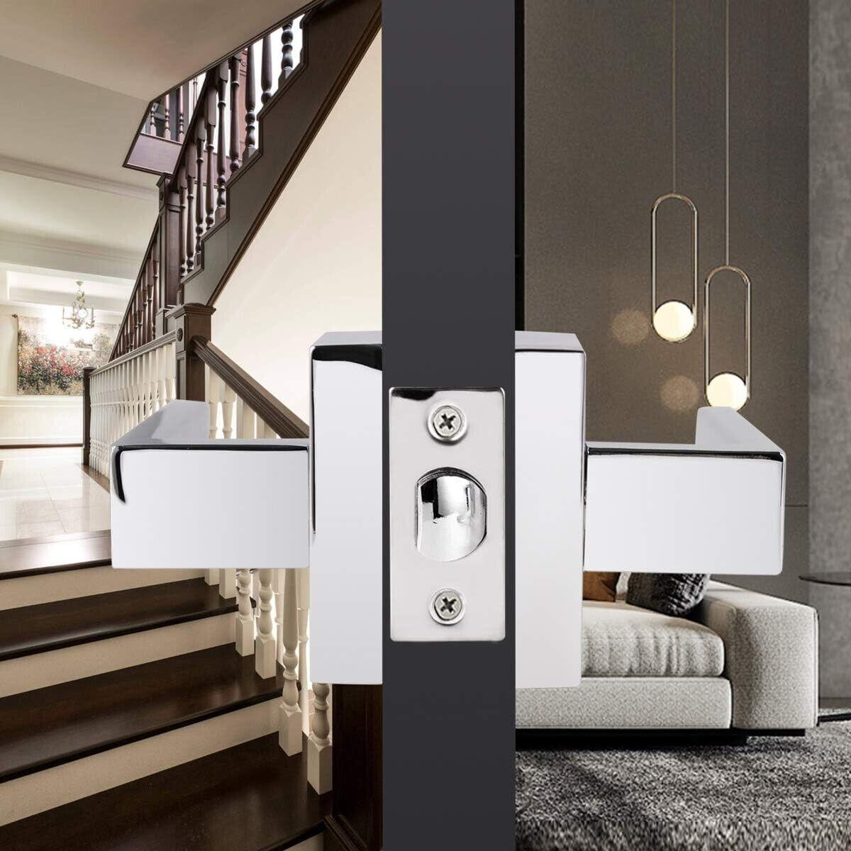 Interior Door Lever Bedroom Stainless Steel Lock Set Without Key Probrico