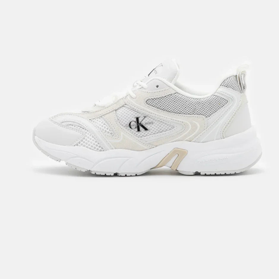 Calvin Klein Jeans RETRO TENNIS Trainers, Suede / Mesh, UK 3.5 / EU 36