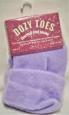 Dozy Toes Ladies Thermal Bed Socks purple