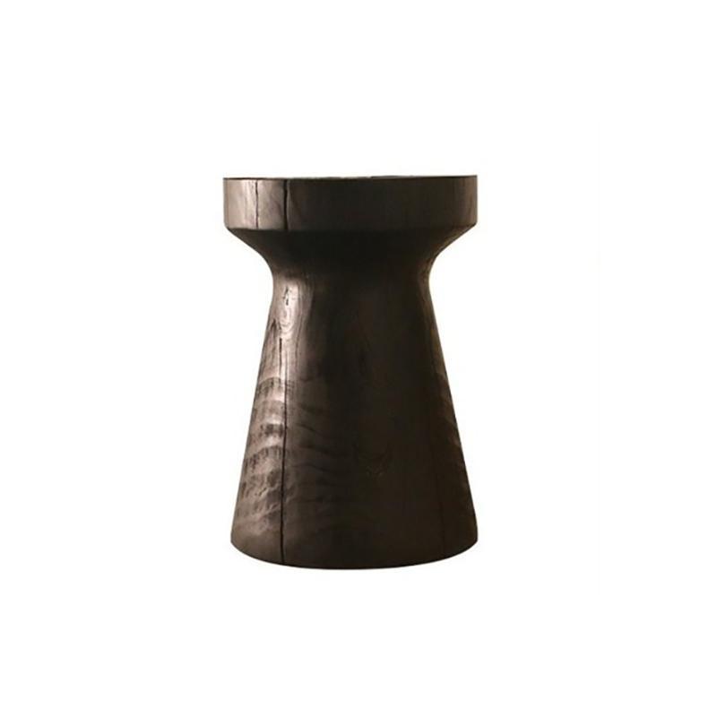 R35 Side Table, Solid Wood, Oak