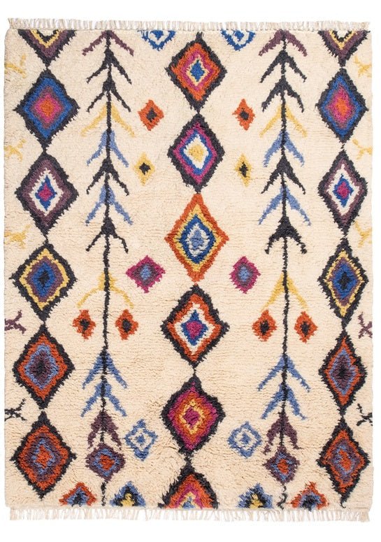 Rania Hand Woven Shag Rug - Zestio