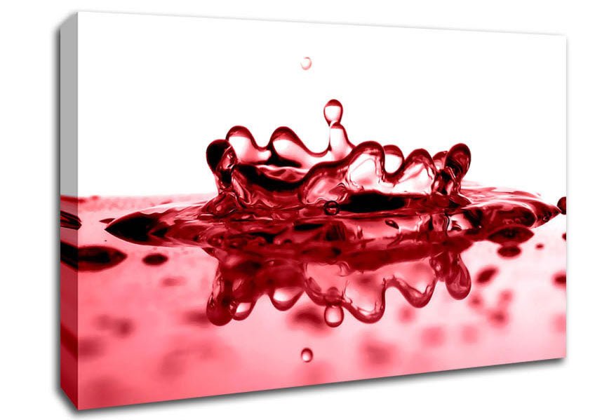 Red Juice Canvas Wall Art - Zestio