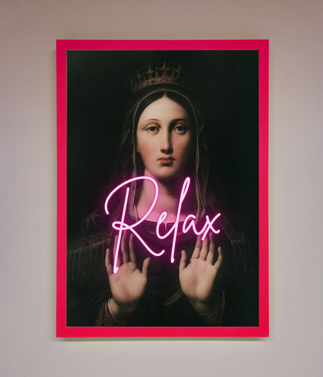 Relax Mate Framed Wall Art - Zestio