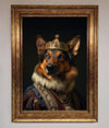 Renaissance German Shepherd Framed Wall Art - Zestio
