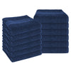 OLIVIA ROCCO Rhodes Towel Royal Blue 100% Cotton Hotel Quality Soft Super Absorbent Hand Bath Towels Sheets And Face Cloths