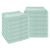 OLIVIA ROCCO Rhodes Towel Seafoam 100 Percent Cotton Hotel Quality Soft Super Absorbent Hand Towels Sheets And Face Cloths
