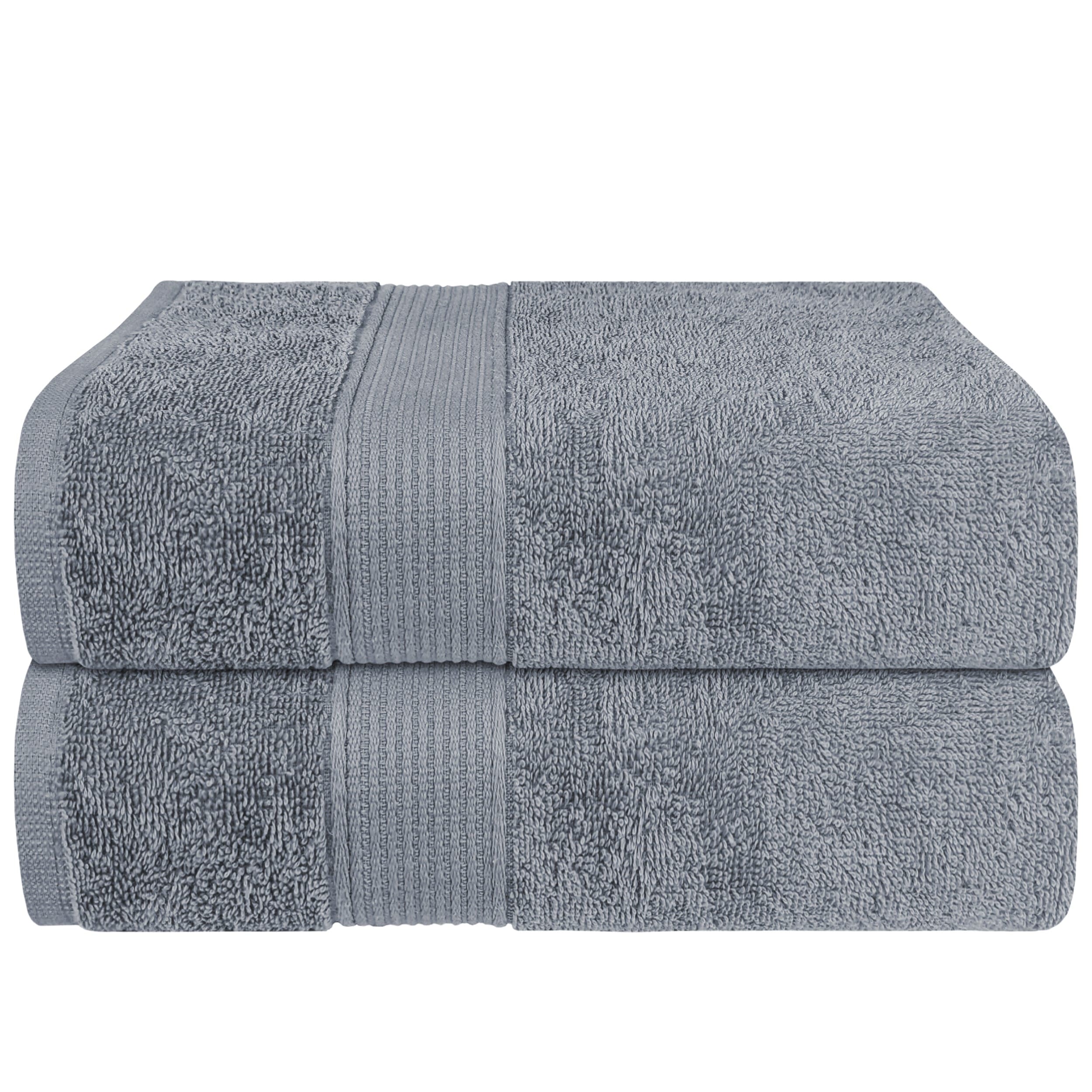 OLIVIA ROCCO Rhodes Towel Silver 100 Percent Cotton Hotel Quality Soft And Ultra Absorbent Hand Bath Towels Sheets And Face Cloths Set
