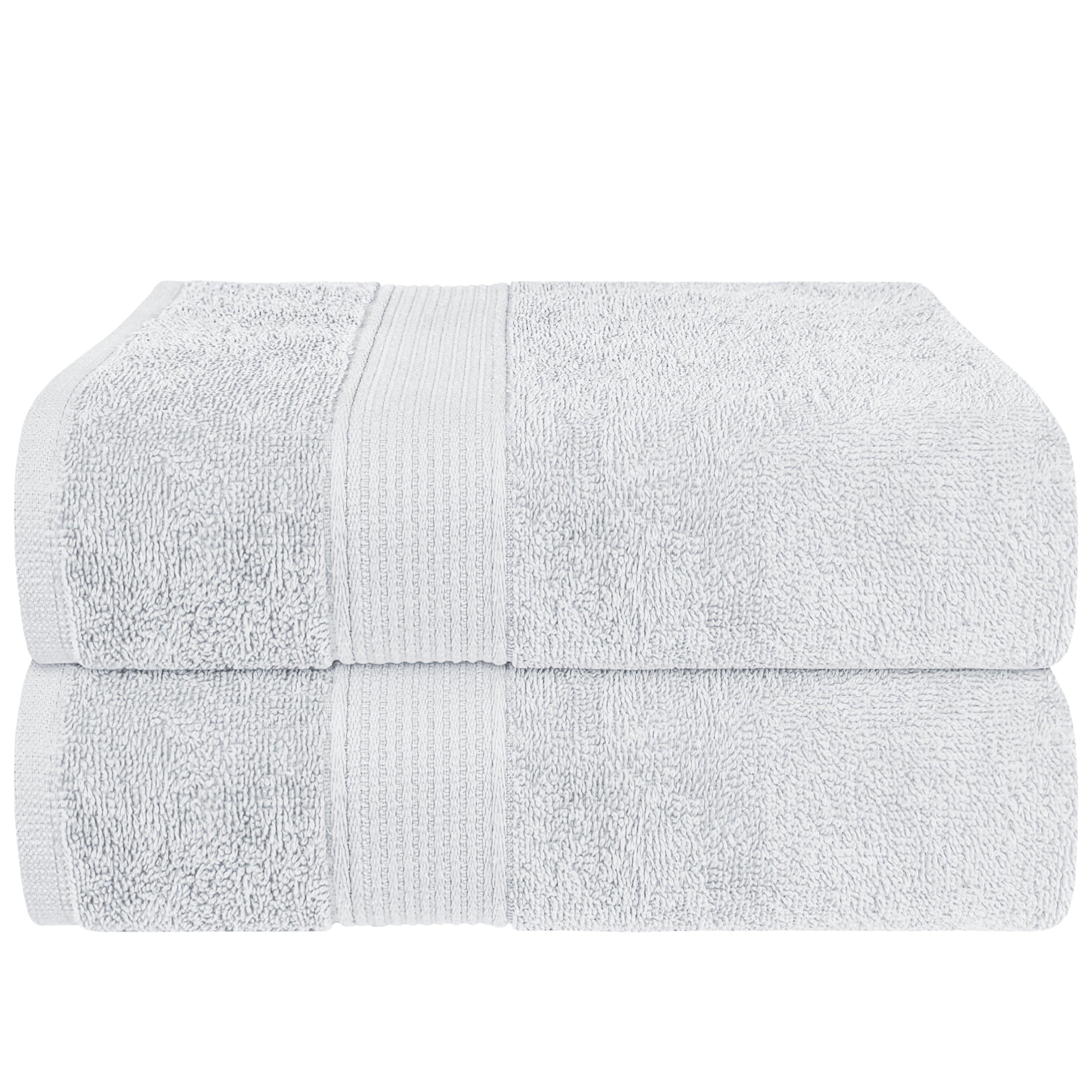 OLIVIA ROCCO Rhodes Towel White 100% Cotton Hotel Quality Soft Super Absorbent Hand Bath Towels Sheets And Face Cloths Set