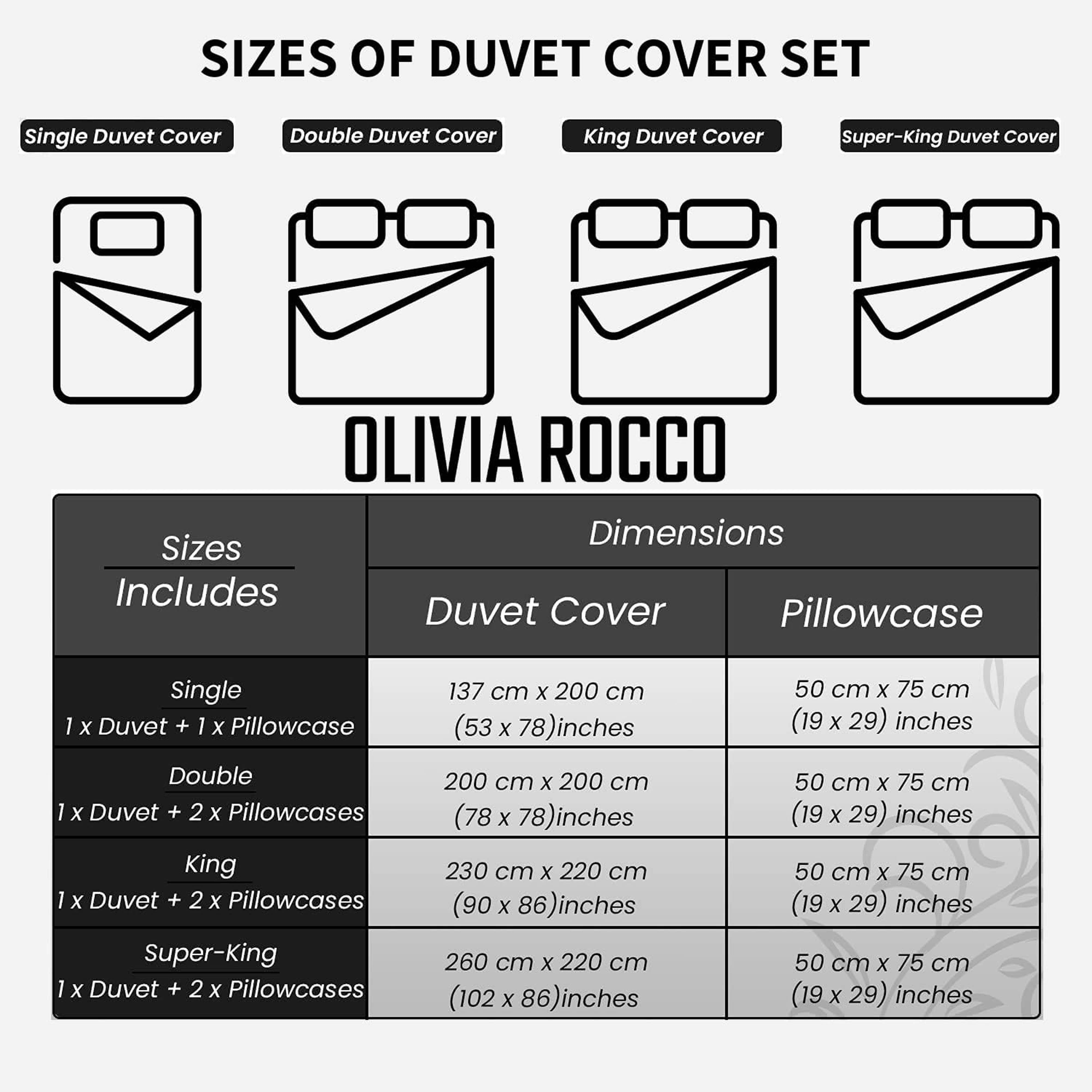 OLIVIA ROCCO Ruched Grey Microfibre Duvet Cover Set With Pillowcases Ruffle Bedding Machine Washable Easy Care Bed Linen For Modern Bedrooms