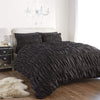 OLIVIA ROCCO Duvet Set Ruched Ruffles Cotton Rich Luxury OEKO TEX Certified Multiple Sizes And Colours England Design Collection