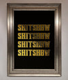 Rude Quote Foil Print - Zestio