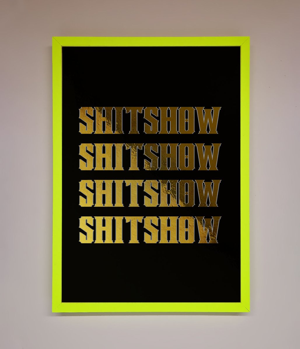 Rude Quote Foil Print - Zestio