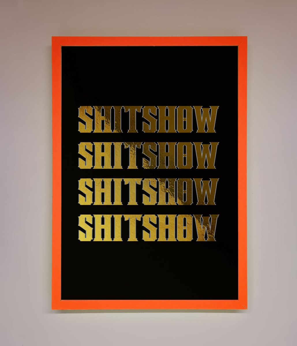 Rude Quote Foil Print - Zestio