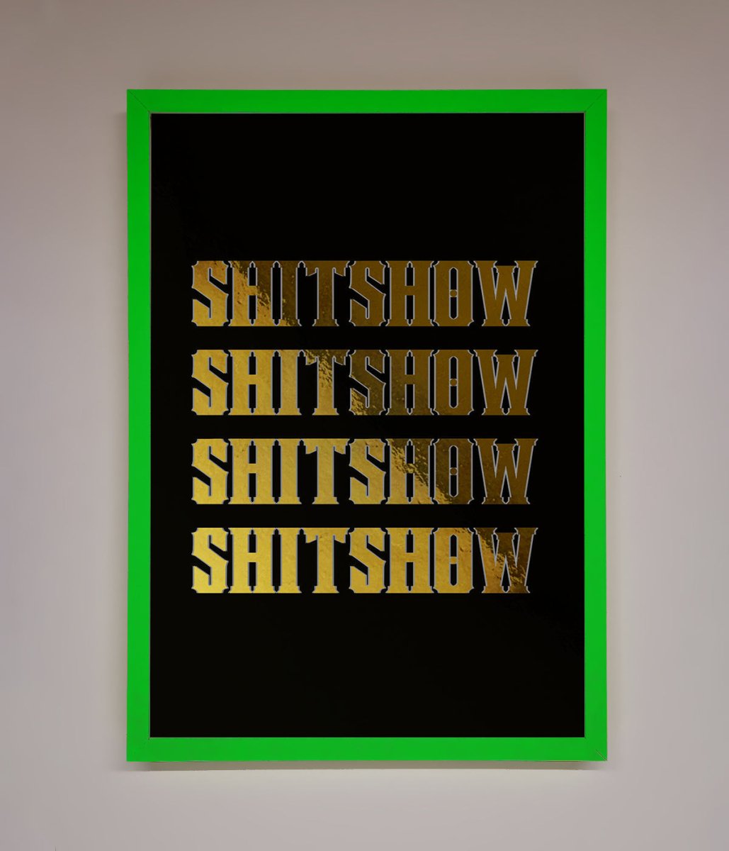Rude Quote Foil Print - Zestio