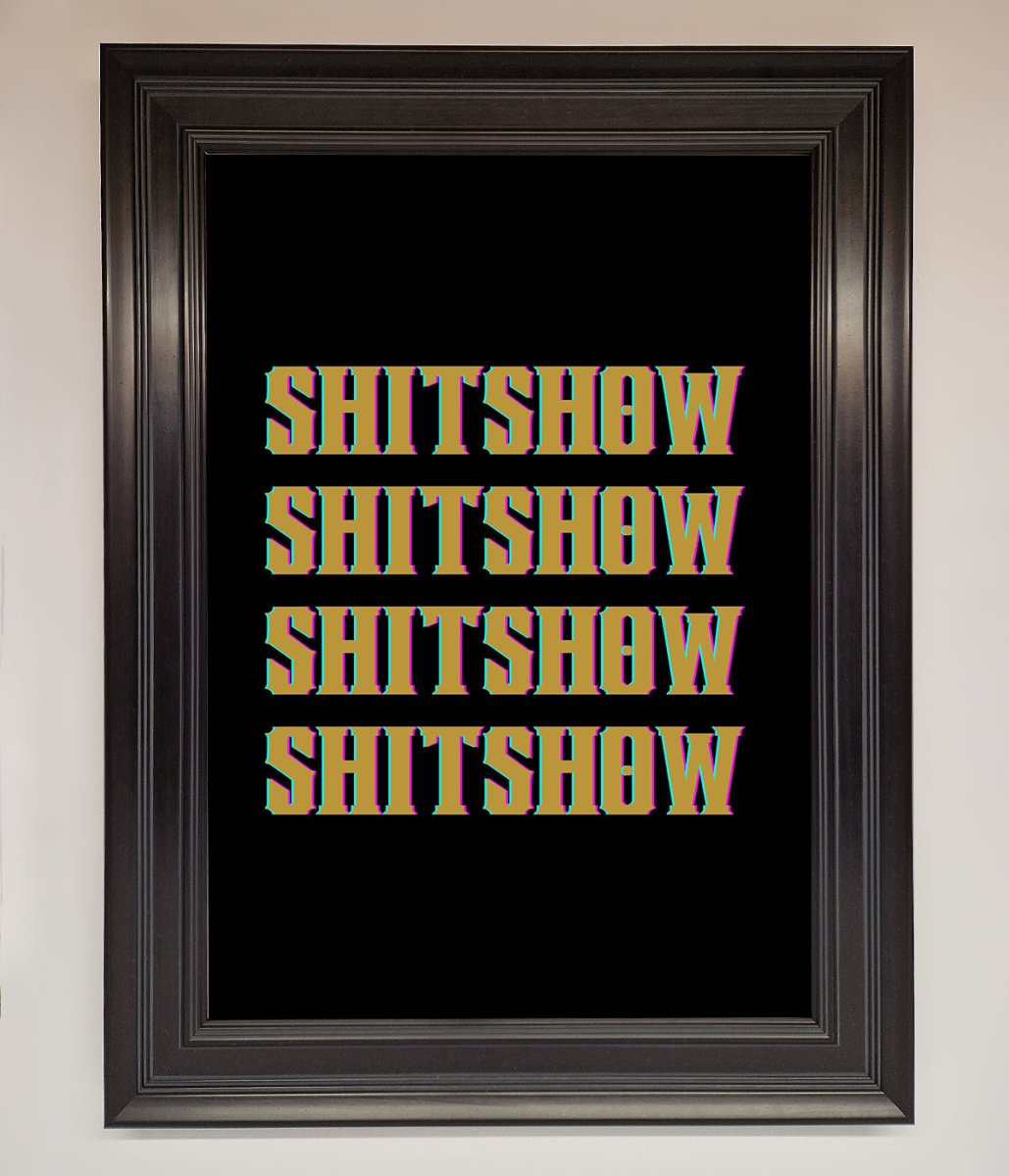 Rude quote Framed Print - Zestio