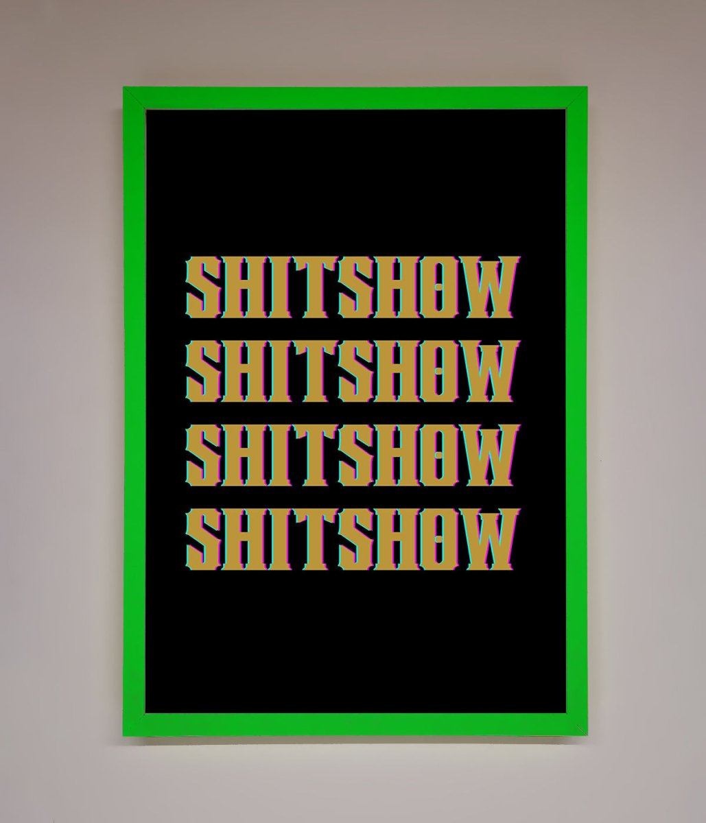 Rude quote Framed Print - Zestio