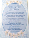 GRAVESIDE CARD  IN LOVING MEMORY  MISSIMG YOU SO  MUCH