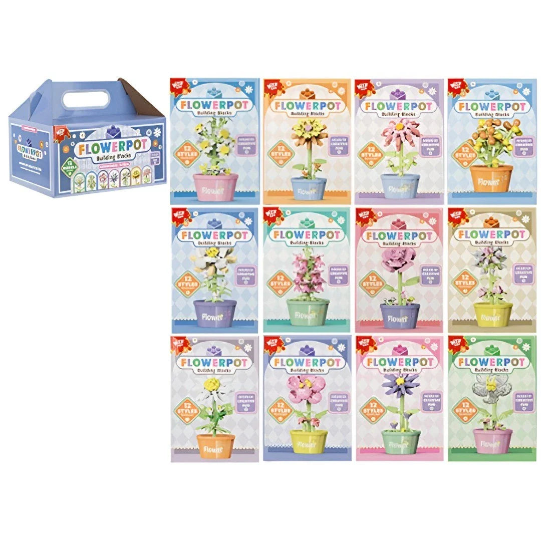 Flowerpot Nano Building Block - Potted Plant Box Set