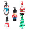 Christmas Novelty Hand Soap With Dispenser Santa Penguin Tree Snowman  one from stock avalibilty