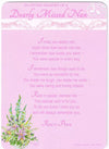 Memorial Grave Card IN LOVING MEMORY OF A DEARLY MISSED NAN Sentimental Funeral