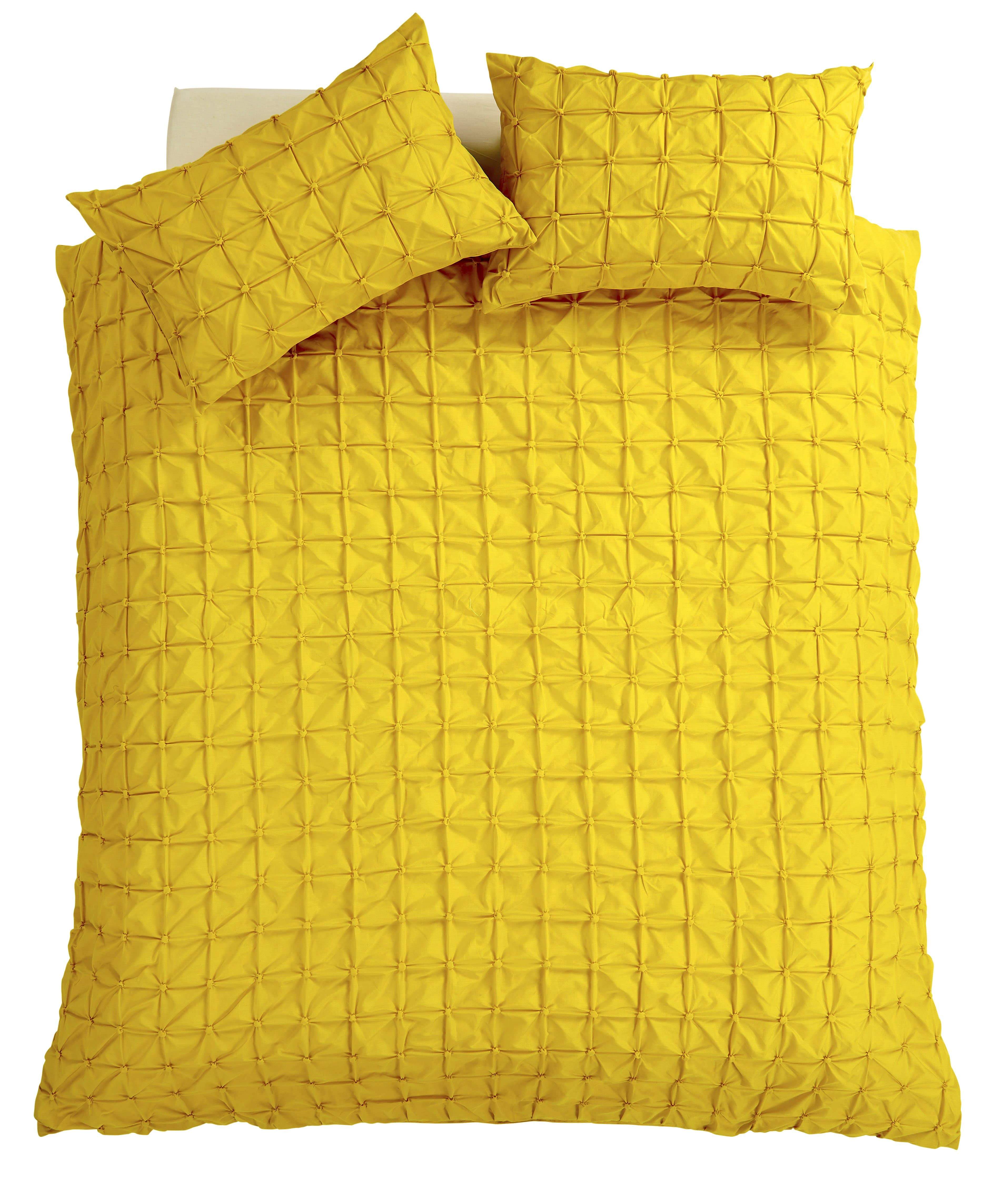 OLIVIA ROCCO Seville Duvet Set Cotton-Rich Luxury With Handmade Pintuck Detailing Super-Soft Bedding All Sizes Designed In England
