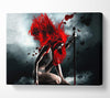 Sexy Warrior Canvas Wall Art - Zestio