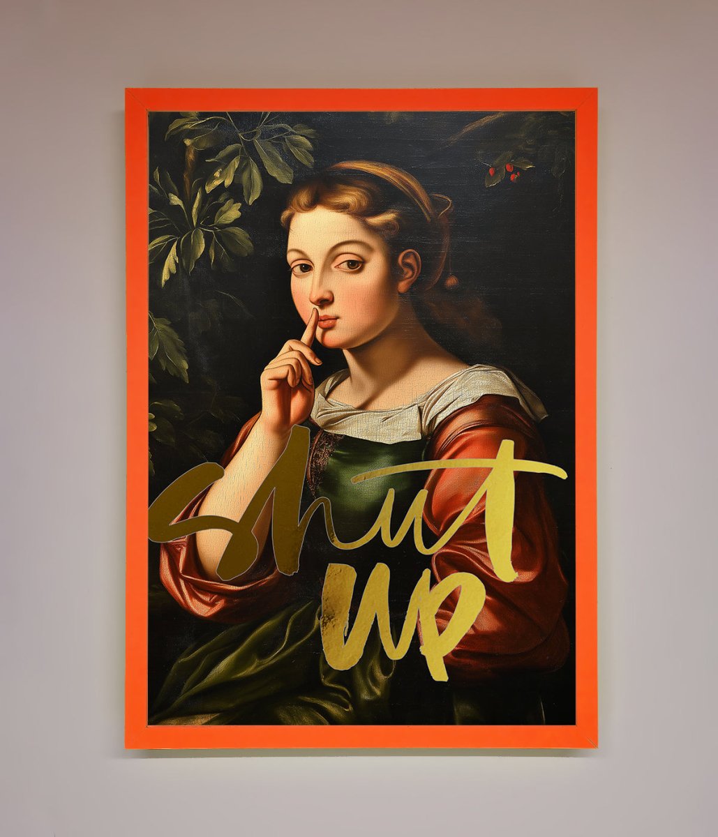 Shutup Foil Print - Zestio