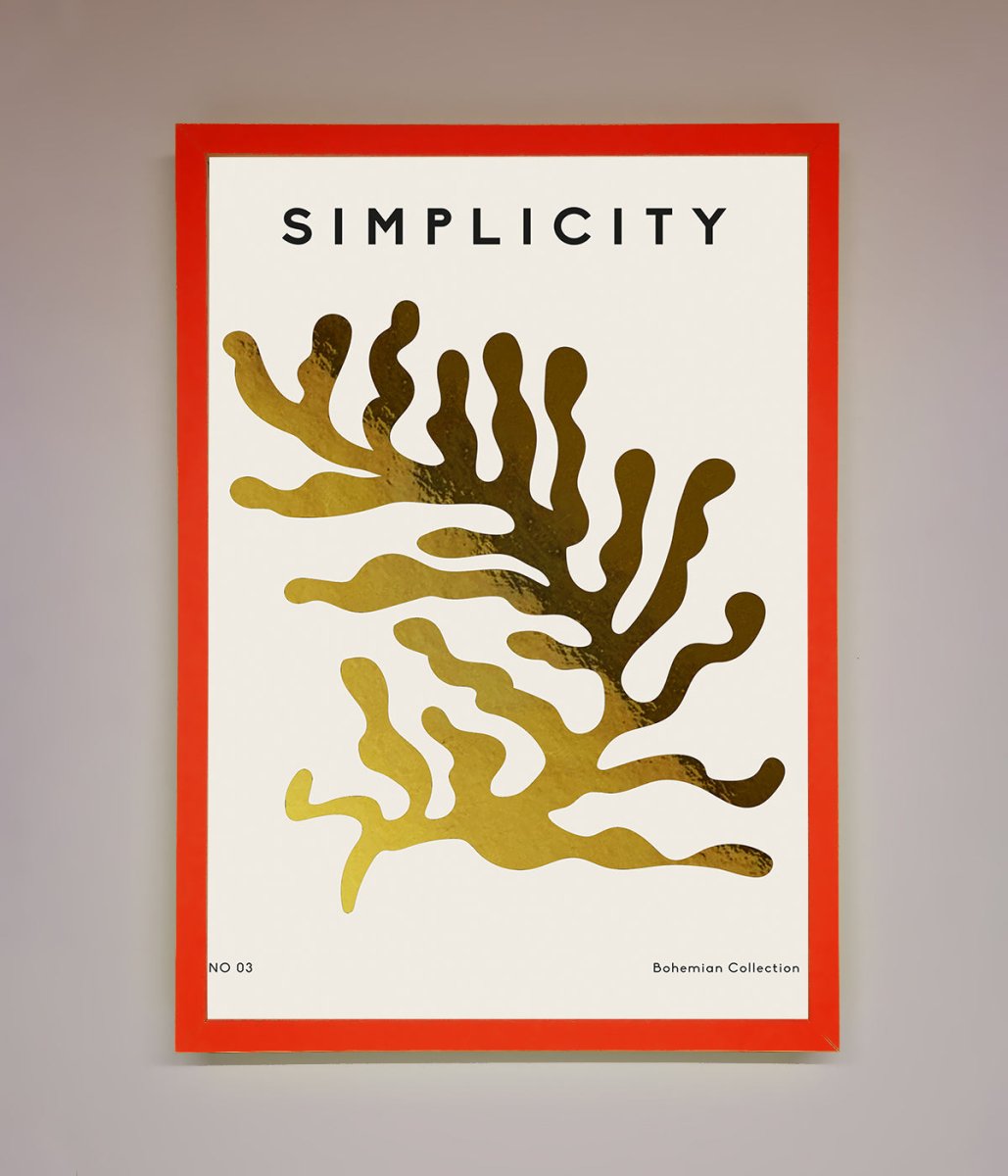 Simplicity Plant Foil Print - Zestio