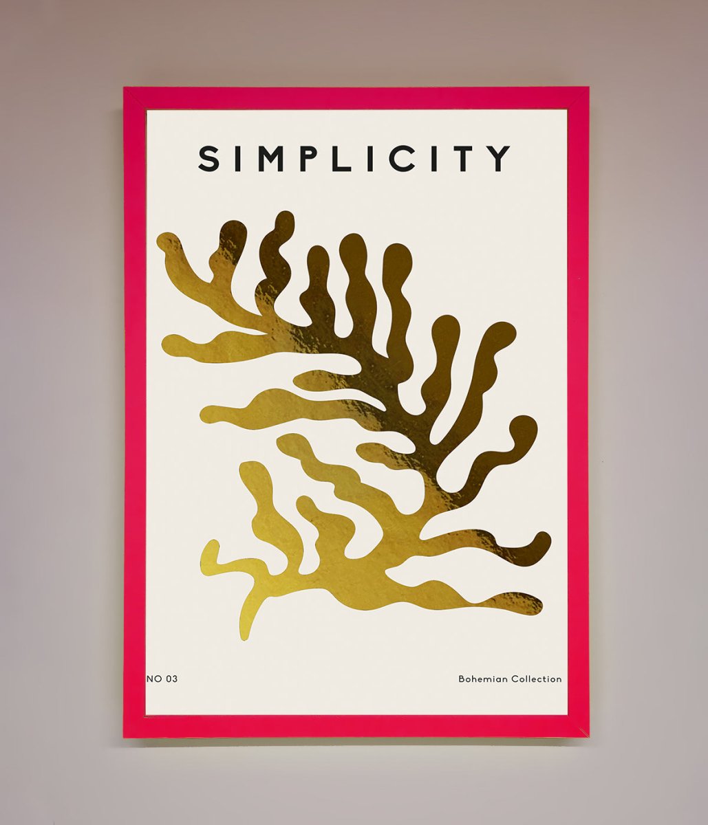 Simplicity Plant Foil Print - Zestio