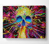 Skulls Colorful Canvas Wall Art - Zestio